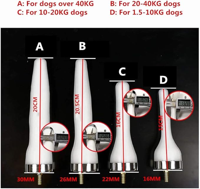 Artificial Insemination Kit,Semen Booster, Dog Insemination Kit Large/Small Breed,Dog Progesterone Test.Professional Dogs Artificial Insemina Syringe. (C: Suitable for Dogs Weighing 10-20 kg)
