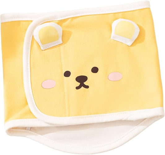 Dog Diaper,Male Dog Belly Bands Physiological Pants Washable Reusable,Adjustable and Leakproof Doggie Sanitary Panties for Small Medium and Large Dogs_M(Yellow Bear)