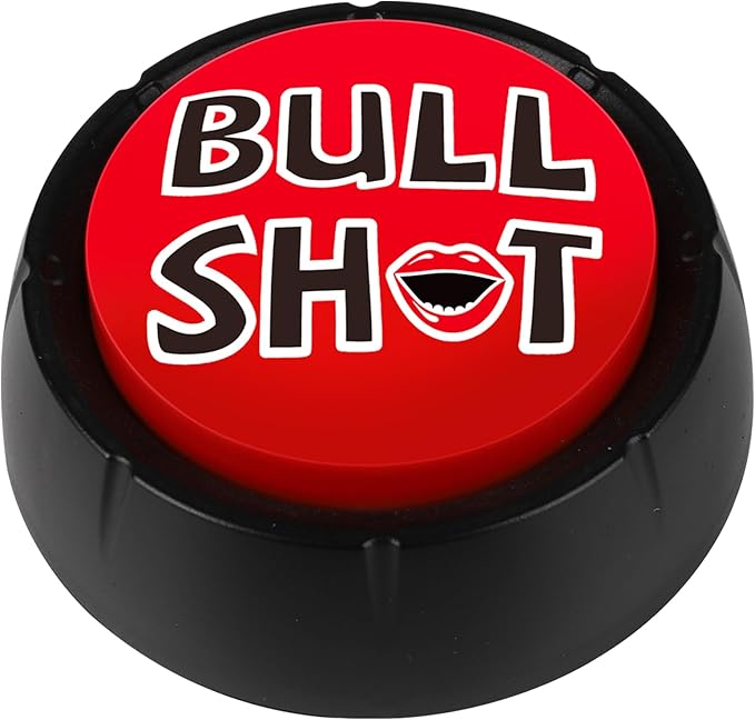 Talking Button,Button-Complete Red/Black… (Red Black)