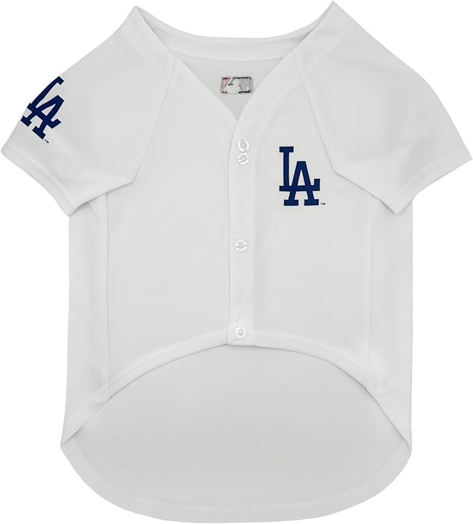 MLBPA - Mookie Betts, Markus Lynn #50 Pet Jersey - MLB LA Dodgers Mesh, Large