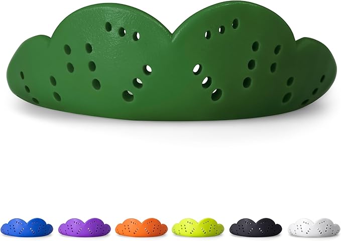 SISU Max Mouthguard - 50% Stronger, Maximum Protection for Rugby, MMA, Boxing, Lacrosse, Football, Hockey, High-Impact Sports - Adult Fit, Remoldable Up to 20 Times, Works for Braces