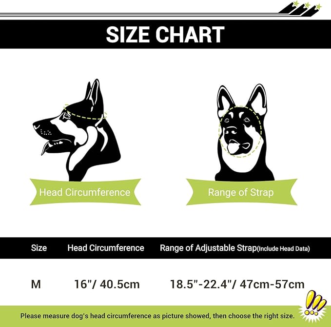 Dog Goggles and Helmet Set - Anti-dust UV Protection Sunglasses, Durable Motorcycle Helmet With Ear Hole, Adjustable Pet Glasses for Medium to Large Dogs - Black