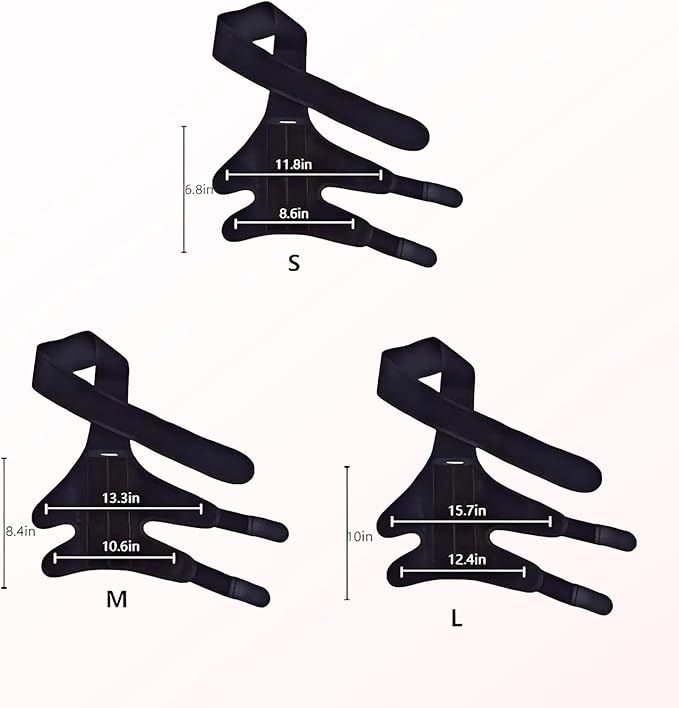 Dog Knee Support for Cruciate Injury – Breathable Neoprene, Flexible Stabilizer with Adjustable Straps, 4-Leg Universal Fit (Front/Hind, Left/Right), Ideal for Post-Op Healing (L)