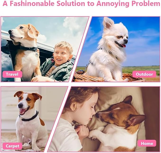 Dog Sanitary Pant,Breathable Cotton Washable Female Dog Diaper Dog Suspender Nappy Menstrual Underwear Pants for Girl Female Dog Menstruation and Avoid Harassment (L)