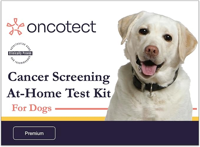 Premium Dog Cancer Screening Test Kit – Non-Invasive, at-Home Urine Test for General Wellness Insights – Suitable for All Breeds and Ages