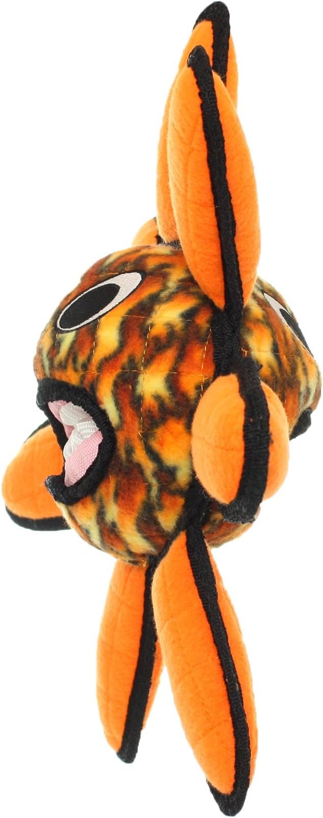 TUFFY - World's Tuffest Soft Dog Toy - Alien Ball Flower Fire - Multiple Layers. Made Durable, Strong & Tough. Interactive Play (Tug, Toss & Fetch). Machine Washable & Floats