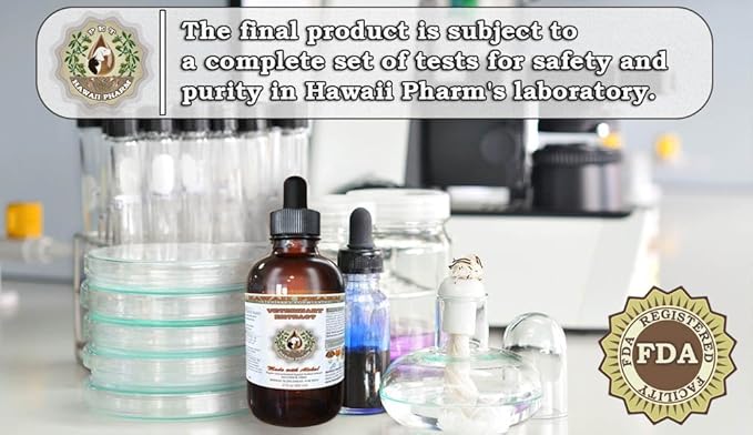 HawaiiPharm Senior Formula, Veterinary Natural Alcohol-Free Liquid Extract, Pet Herbal Supplement 2 oz