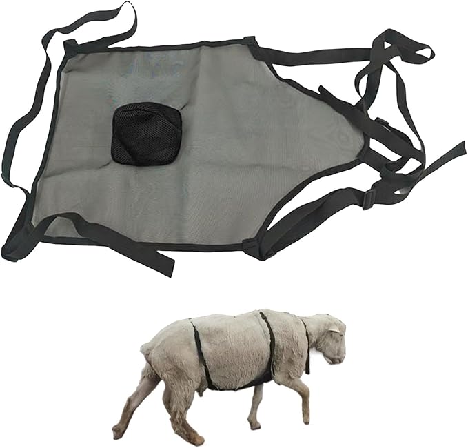 Goat Protective Apron - Anti Mating Animal Protective Wear, Anti Breeding Sheep Supplies Harness | Livestock Clothing with Adjustable Strap, Sheep Skirt for Animal Health