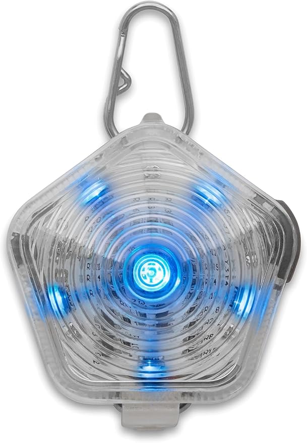 Ruffwear, Beacon Safety Light for Dogs, Clear Lake