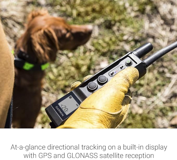 Garmin Pro 550 Plus, Dog Training System with Simple GPS Tracking, Collar and Handheld