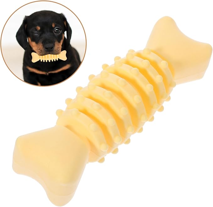 Pet Dog Chew Toy Molar for Dogs Material Puppy Biting Toy Helps Teeth for Playtime and Health