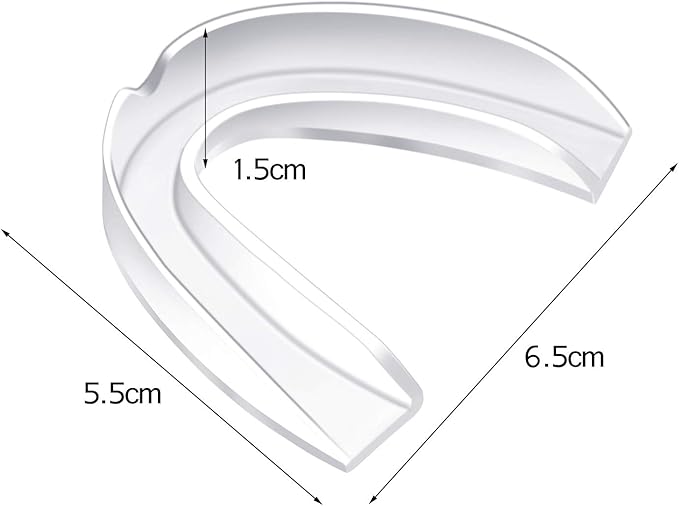 BBTO 20 Pieces Sports Mouth Guard Boxing Mouth Protection Athletic Mouthpiece for Football Basketball Hockey Karate Rugby Match(Transparent Color,Adult (11 yrs & Above))