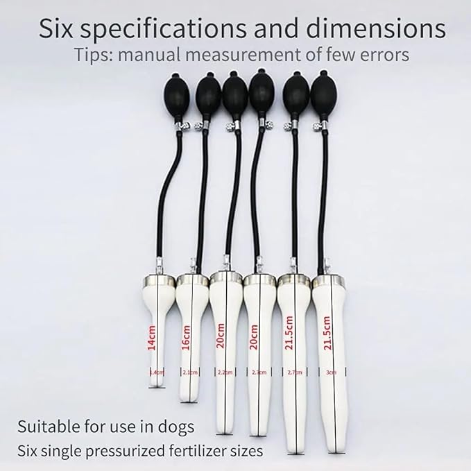 Dog Artificial Insemination Tool Imitation Nature Mating Way Dogs Artificial Insemination Kit Veterinary Supplies, 45-90kg with Box