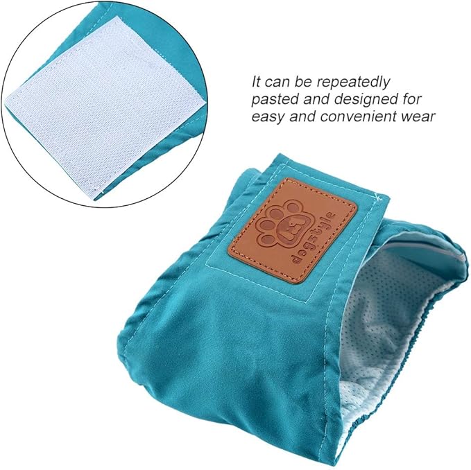 Safety Pants Against Male Dogs, Breathable Dog Underwear for The Physiological Period of Pets (M)