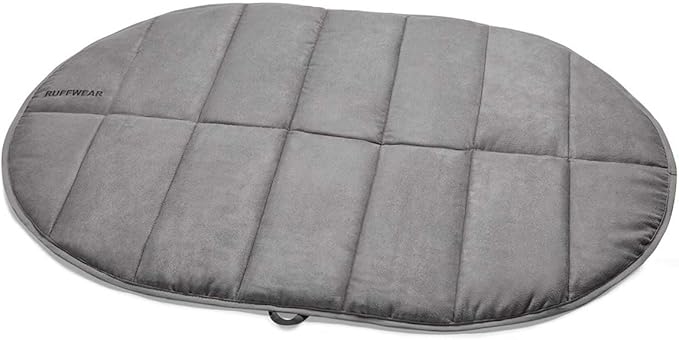 Ruffwear, Highlands Dog Pad, Portable Dog Bed for Outdoor Use, Cloudburst Gray, Medium