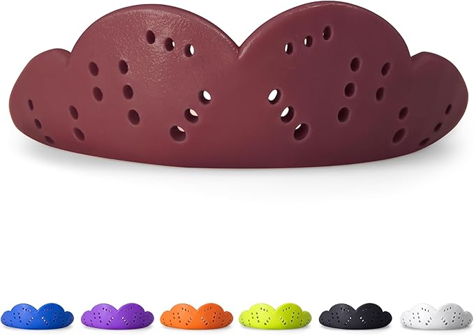 SISU Max Mouthguard - 50% Stronger, Maximum Protection for Rugby, MMA, Boxing, Lacrosse, Football, Hockey, High-Impact Sports - Adult Fit, Remoldable Up to 20 Times, Works for Braces