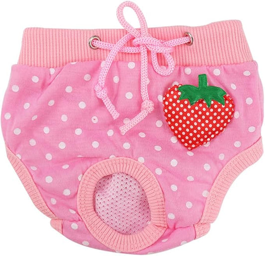 Kisangel Pet Safety Pants Comfortable Dog Physiological Diapers for Female Cats and Dogs Size L Breathable Absorbent Sanitary Pants for Menstruation