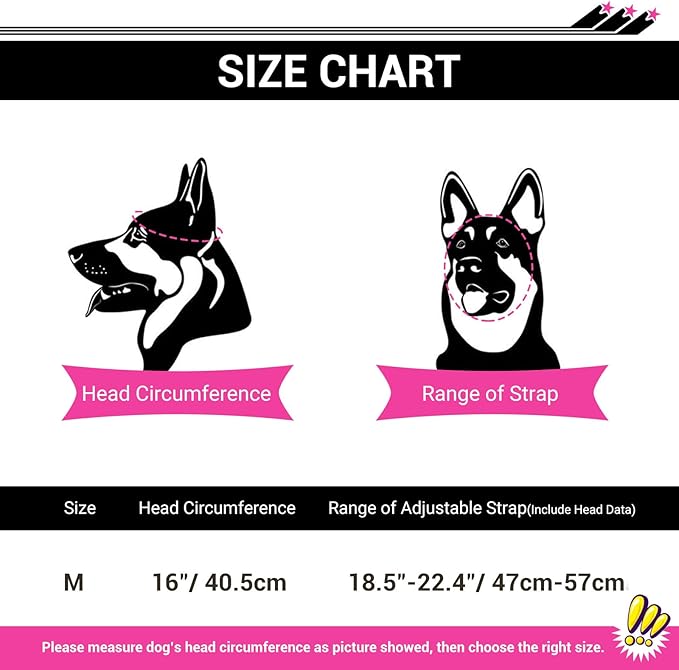 Dog Goggles and Helmet Set - Anti-dust UV Protection Sunglasses, Durable Motorcycle Helmet With Ear Hole, Adjustable Pet Glasses for Medium to Large Dogs - Pink