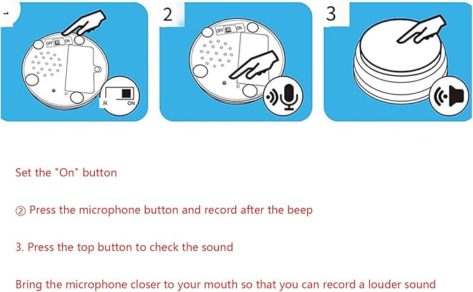 Dog Button Talking Button for Pet Communication Speaking Button for Dog Communicate Through Word Set of 4