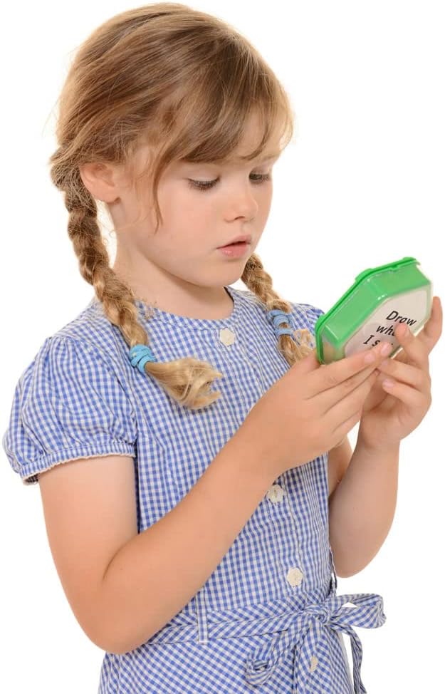 Talking Products Talking Tiles Voice Recorders, Communication Sound Buttons, Pack of 6 Colors, 80 Seconds Recording, Educational Classroom Resources, Game Show Answer Buzzers