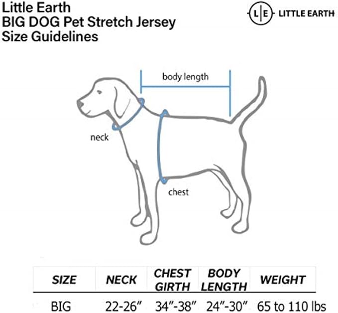 Littlearth NFL Stretch Pet Jersey