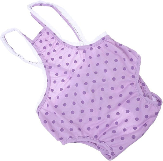 Tofficu Pet Diaper Female Dog Menstruation Sanitary Panties Purple L Size Puppy Diapers Soft Breathable Pet Pants for Female Dogs in Heat