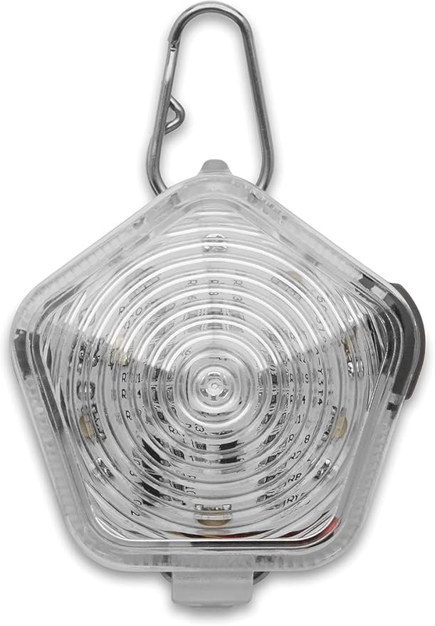 Ruffwear, Beacon Safety Light for Dogs, Clear Lake
