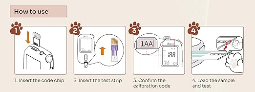 Veterinary Lactate & Pet Sugar Level Tracker for Dogs and Cats – Dual-Analyte Animal Health Reader – Fast Readouts, Micro Sample Volume – For Animal Use Only