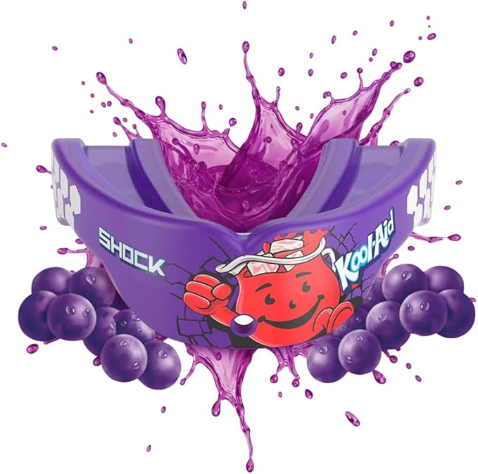 Shock Doctor, Gel Max Power Flavor Mouth Guard, Football, Lacrosse, Hockey, MMA, Boxing, Youth & Adult