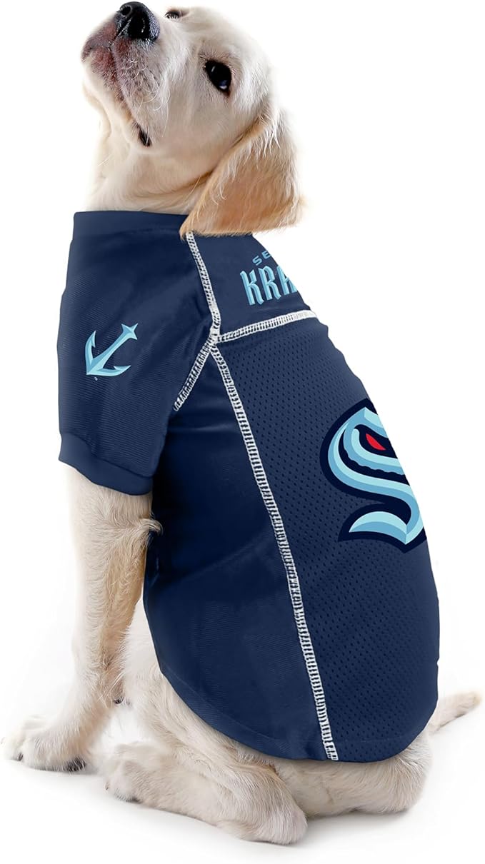 Littlearth NHL Detroit Red Wings Basic Pet Jersey, Team Color