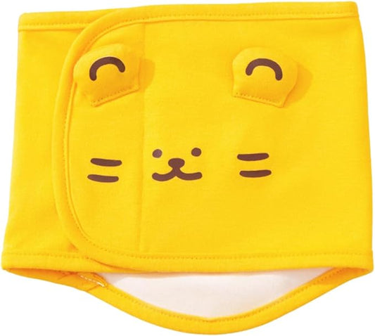 Dog Diaper,Male Dog Belly Bands Physiological Pants Washable Reusable,Adjustable and Leakproof Doggie Sanitary Panties for Small Medium and Large Dogs_M(Yellow Tiger)