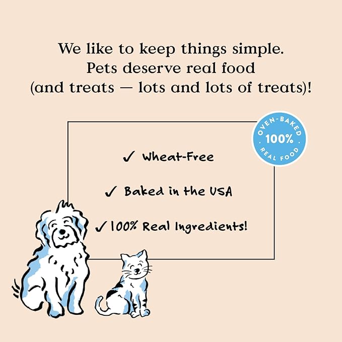 Bocce's Bakery Oven Baked Duck Recipe Treats for Dogs, Wheat-Free Everyday Dog Treats, Made with Real Ingredients, Baked in The USA, All-Natural Soft & Chewy Cookies, Duck, 6 oz