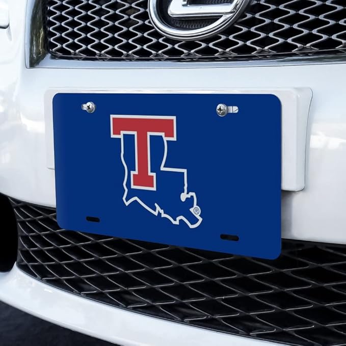 GRAPHICS & MORE Louisiana Tech University Bulldogs Logo Novelty Metal Vanity Tag License Plate