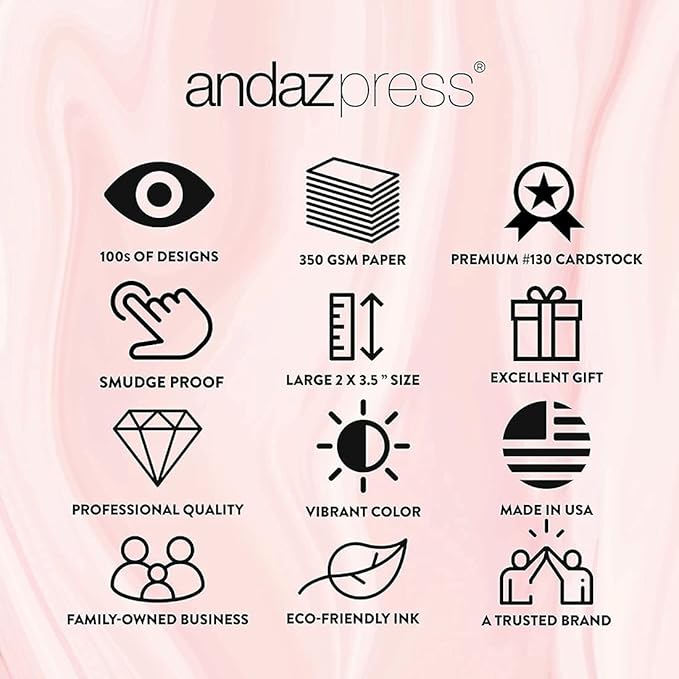 Andaz Press Healthcare Appointment Business Cards for Medical Office, Client Reminder, Healthcare Office, Clinic, Surgeon, Pediatrics, Therapy, Doctors Office, Patient, Bulk 100 Cards, 2 x 3.5-Inch