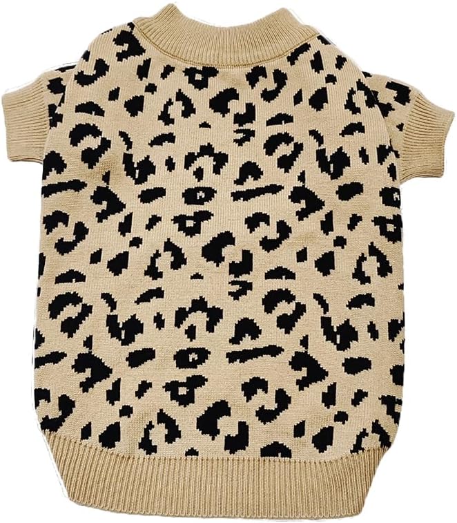 Luxury Dog Sweater – Soft Knit Designer Pet Outfit for Small Dogs & Puppies, XS–L, Stylish Warm Clothing for Yorkies, Chihuahuas, Dachshunds, Maltese, French Bulldog