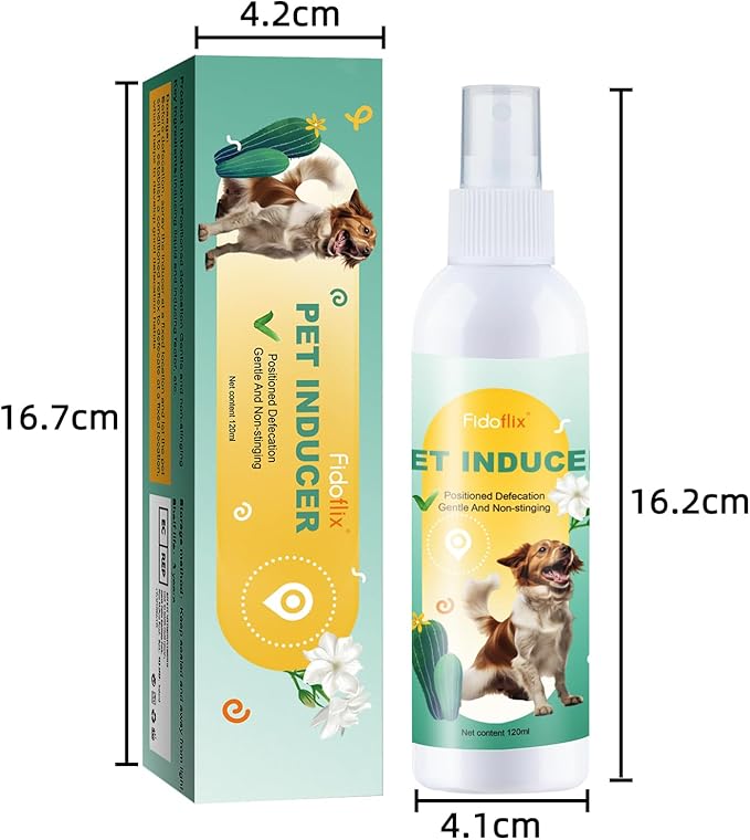 Dog Potty Training Spray,Pee Here Spray for Dogs Indoor & Outdoor,Dog Go Here Attractant Spray to Pee in One Spot,Prevent Your Pet from Soiling The Carpet,120ML