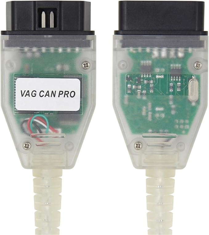 V5.5.1 FT245RL CAN Bus+UDS+K-line Diagnostic Cable Vag Can Pro VCP with Dongle Encryption Dog