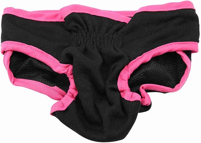 SUNGOOYUE Reusable Dog Diapers Female, Polyester Elastic Dog Physiological Pants with Adjustable Fit for Heat Cycle 11.8-29.5in for Small Medium Large Dogs (XL)