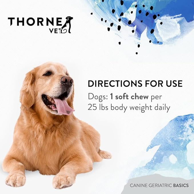 ThorneVet B ComplexVet and Canine Geriatric Basics Soft Chews Bundle
