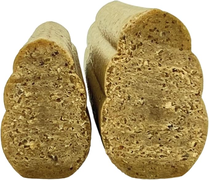 KONG Puppy Ziggies Enhanced - Teeth Cleaning Dog Treats for Puppies, Long-Lasting Chews, Works Classic Rubber Toys ((2 Pack) Medium/Large)