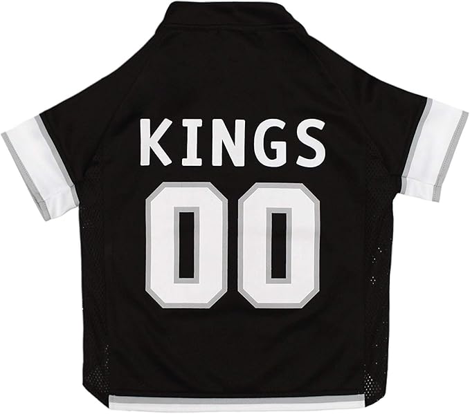 Pets First NHL Los Angeles Kings Jersey for Dogs & Cats, X-Large. - Let Your Pet Be A Real NHL Fan!