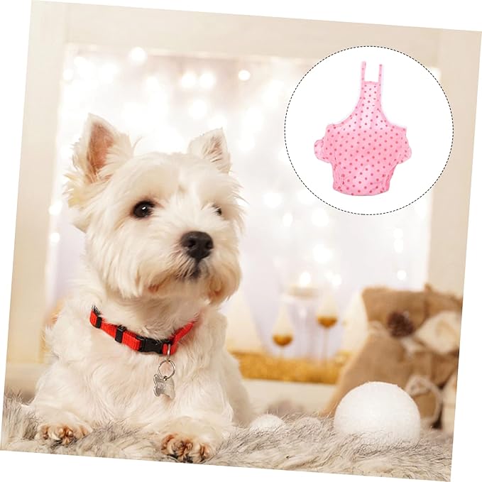 1pc Dog Diaper Pants for Female Dogs Comfortable Underpant for Menstruation Breathable and Absorbent Pet Supply Prevents Pregnancy During Estrus