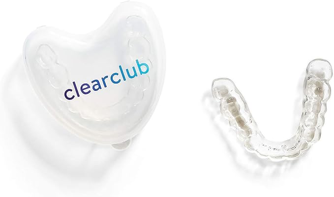 ClearClub | Custom Dental Night Guard for Teeth Grinding & Clenching, Relieve Soreness in Jaw Muscles | 2mm Upper Guard | 1 Guard Kit