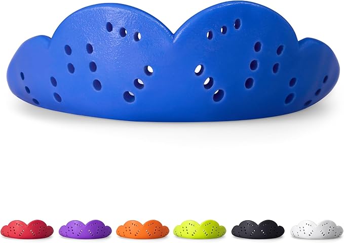 SISU Max Mouthguard - 50% Stronger, Maximum Protection for Rugby, MMA, Boxing, Lacrosse, Football, Hockey, High-Impact Sports - Adult Fit, Remoldable Up to 20 Times, Works for Braces
