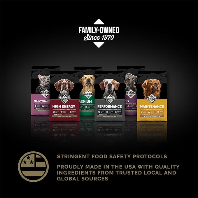 Diamond Premium All Life Stages Dry Dog Food 26/18 for Active, Athletic & Sporting Dogs 20lb Bag