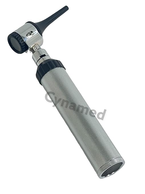 ArtLaB-Premium Veterinary Otoscope Set Kit Veterinary Diagnostic Set Instrument with Reusable Ear Speculas Set -Veterinary Diagnostic Otoscope Set and Hartmann Speculum (Vet Hard CASE Otoscope)