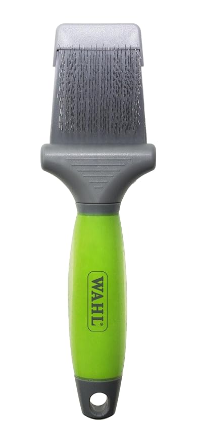 Moser 2999-7085 Flexible Slicker Brush - Double-Sided Green