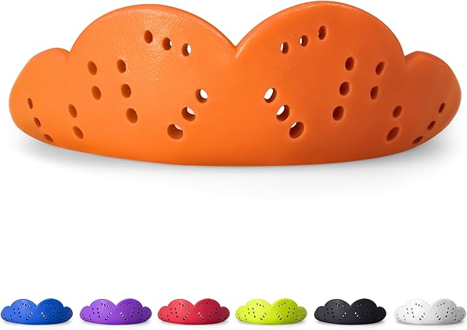 SISU Max Mouthguard - 50% Stronger, Maximum Protection for Rugby, MMA, Boxing, Lacrosse, Football, Hockey, High-Impact Sports - Adult Fit, Remoldable Up to 20 Times, Works for Braces