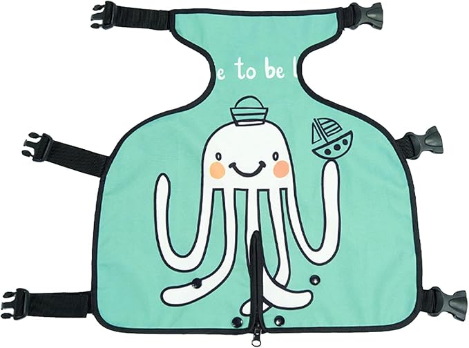Dog Belly Band Waterproof Protector Vest for Female Dogs in Heat Soft Inner Fluff Reusable Apron Green XX-Large