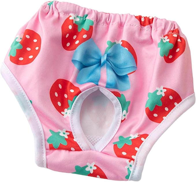 Dog Diaper Breathable Dress Female Pants Panties Shorts Reusable Doggies Period Diaper Washable